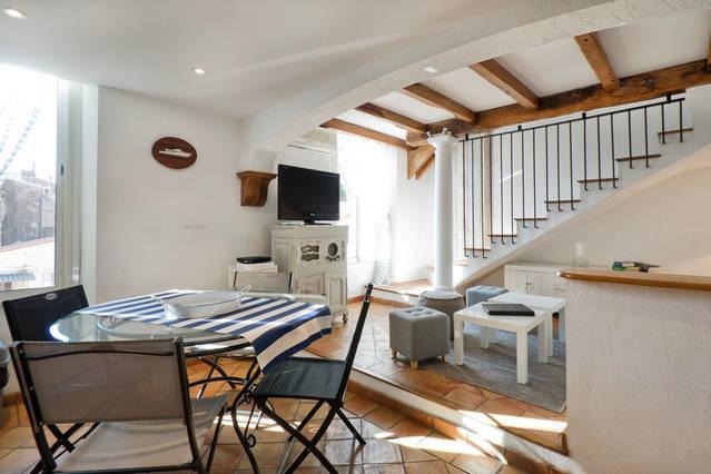 Duplex Bas Suquet Vieux Port Apartment Cannes Ruang foto